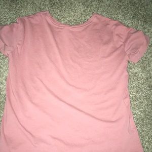 Plain pink shirt